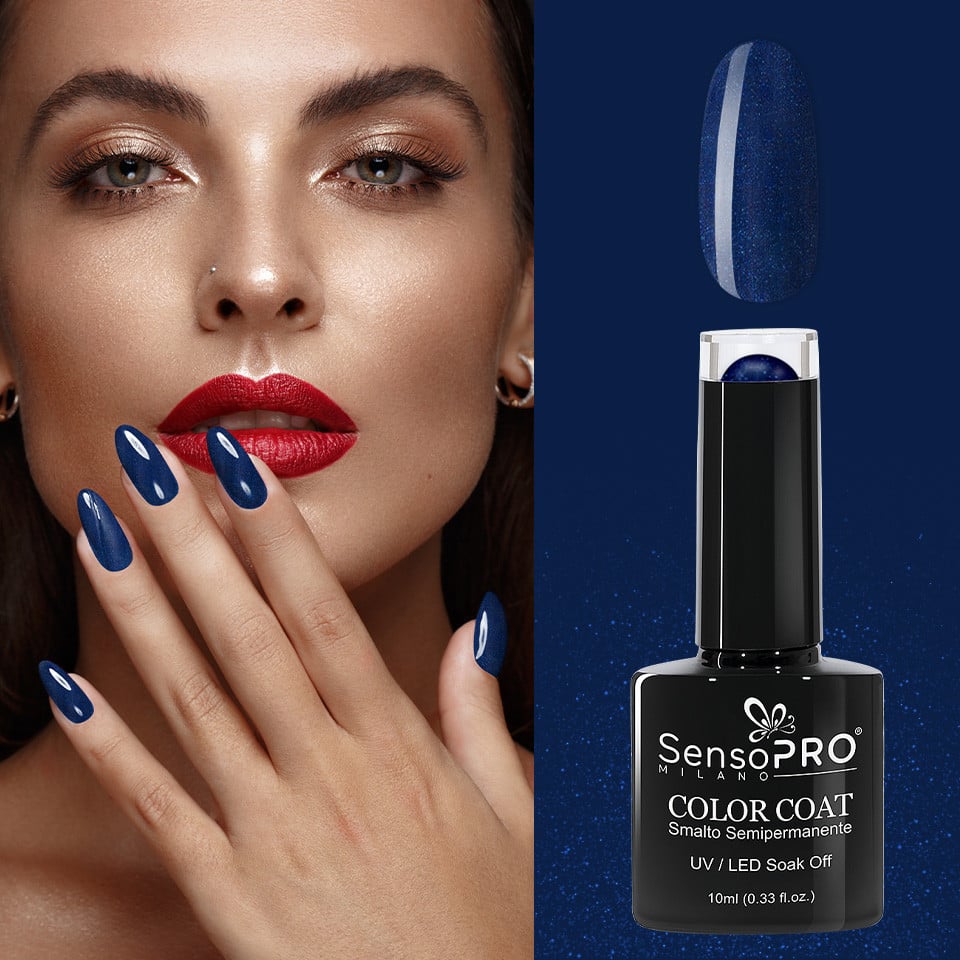 Oja Semipermanenta SensoPRO Milano 10ml - 037 Deep Blue - 2 | YEO