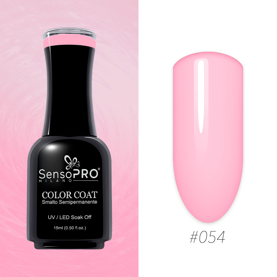 Oja Semipermanenta SensoPRO Milano 15ml, Crushing Blush #054 - 2 | YEO