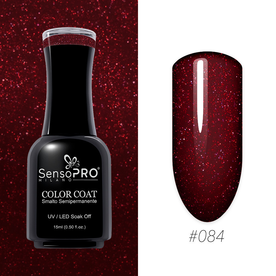 Oja Semipermanenta SensoPRO Milano 15ml, Hot Mess #084 - 2 | YEO