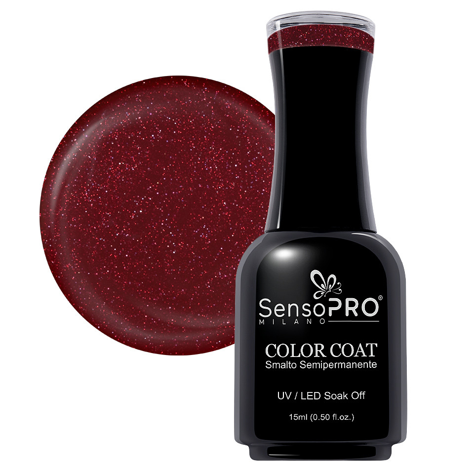 Oja Semipermanenta SensoPRO Milano 15ml, Hot Mess #084