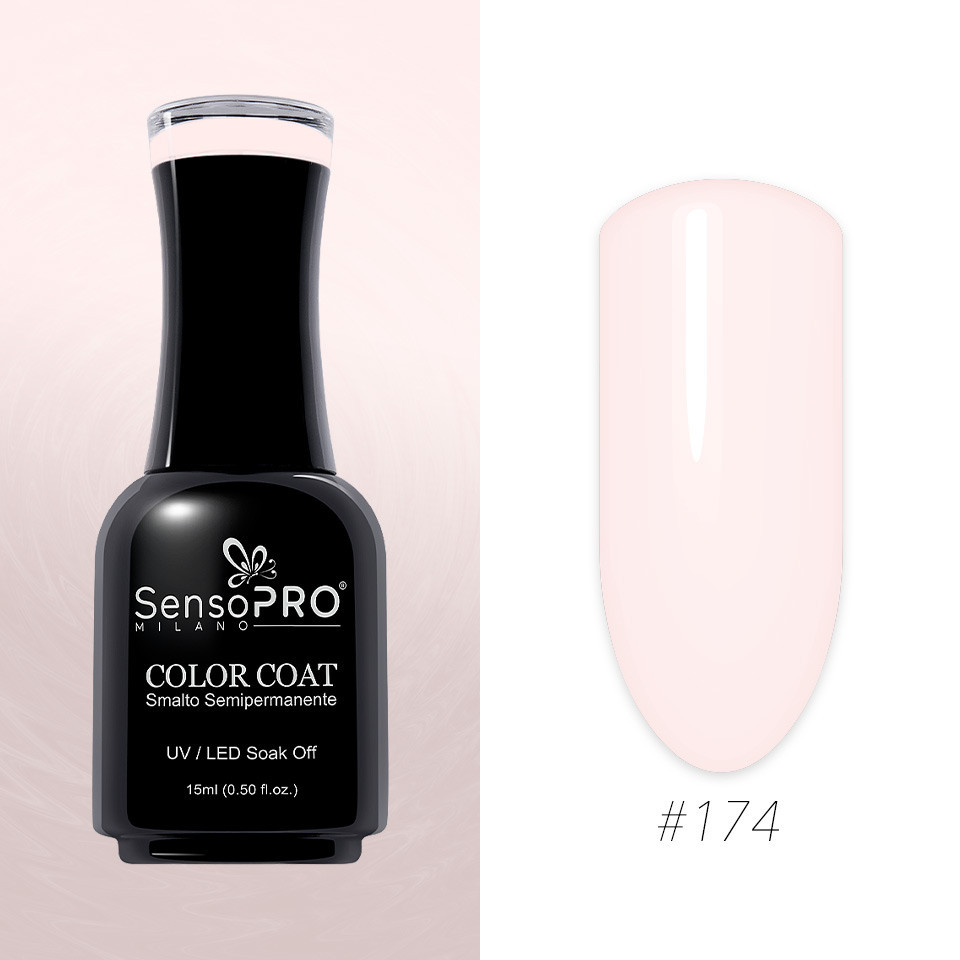 Oja Semipermanenta SensoPRO Milano 15ml, Satin Rose #174 - 1 | YEO