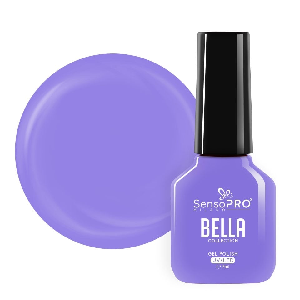 Oja Semipermanenta SensoPRO Milano, BELLA Collection - Lavender Charm, 7ml