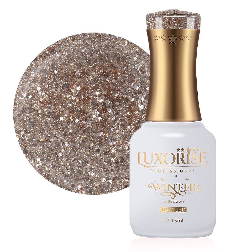 Oja Semipermanenta Winter Collection LUXORISE - Golden Moments 15ml