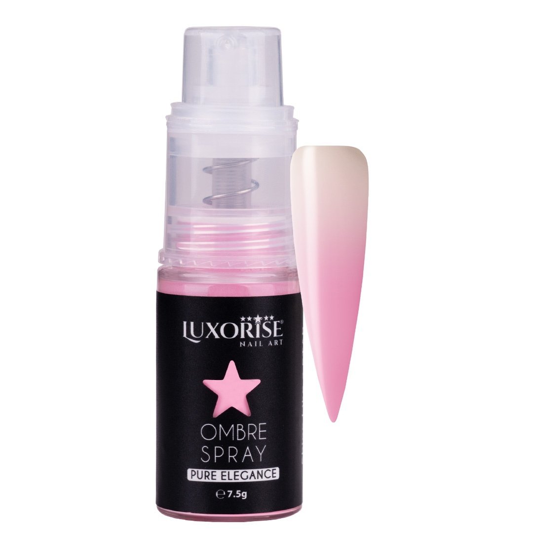 Ombre Spray Nail Art LUXORISE Pure Elegance - Pink