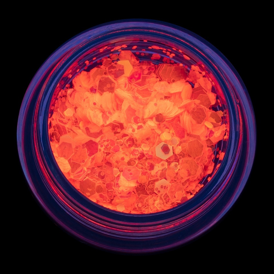 Paiete Unghii Neon Fluorescent LUXORISE, Hot Pink - 4 | YEO