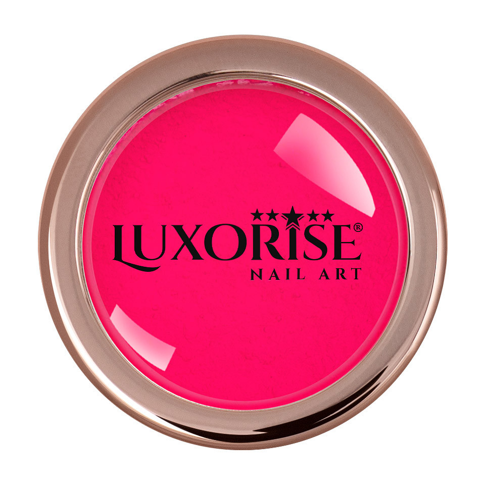 Pigment Unghii Neon LUXORISE, Pink - 3 | YEO