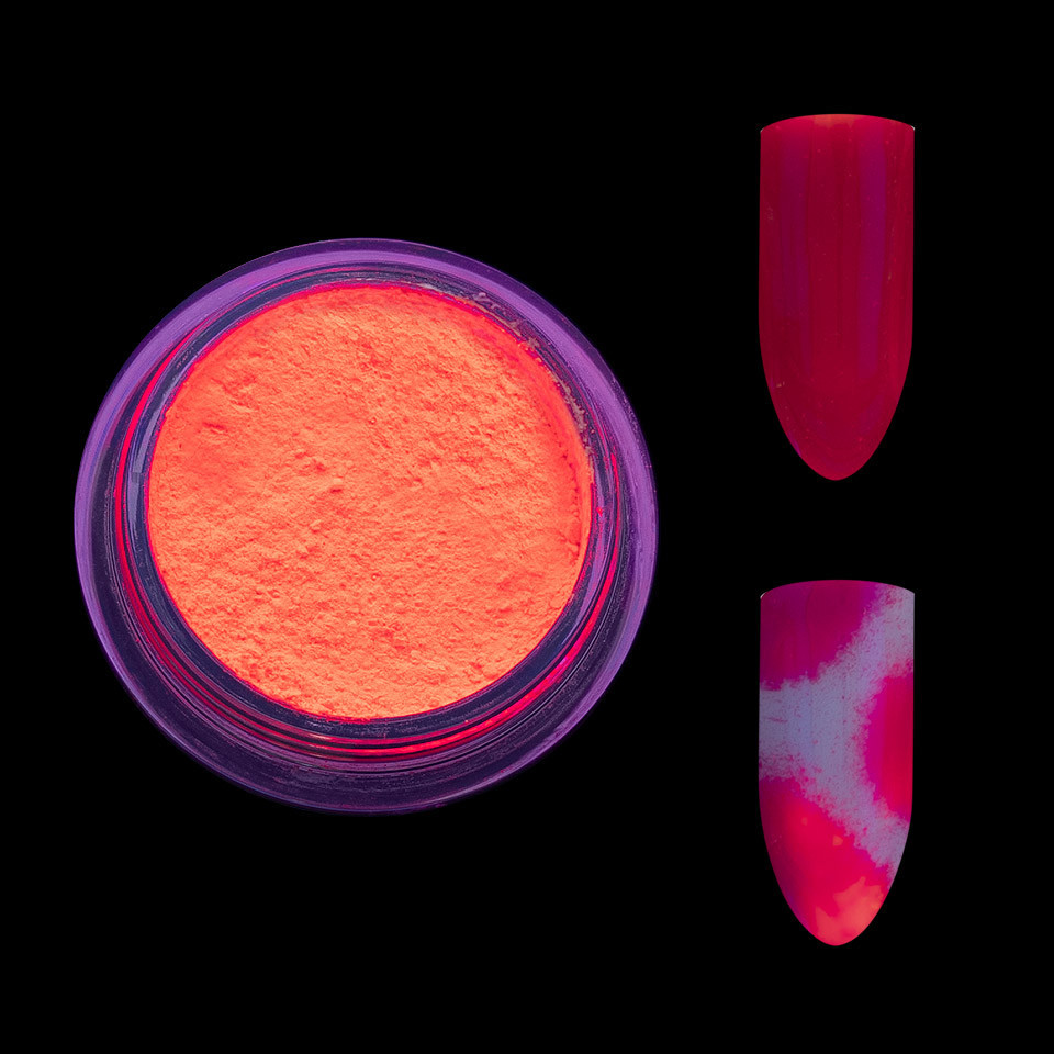 Pigment Unghii Neon LUXORISE, Pink - 1 | YEO