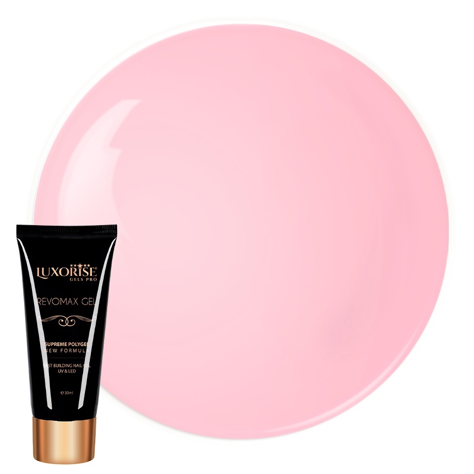 Polygel REVOMAX GEL LUXORISE French Pink, 30ml
