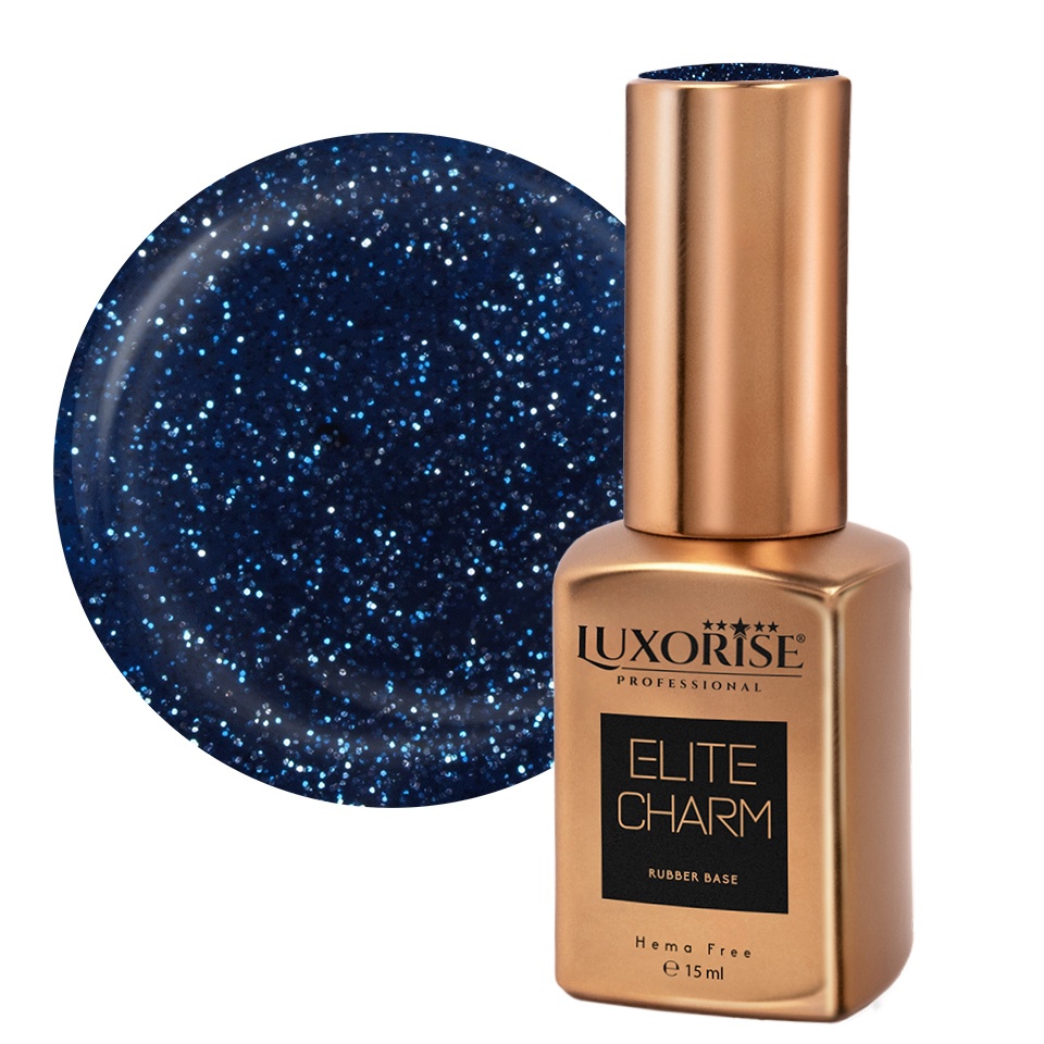 Rubber Base Hema Free LUXORISE ELITE CHARM - Cosmic Glam 15ml