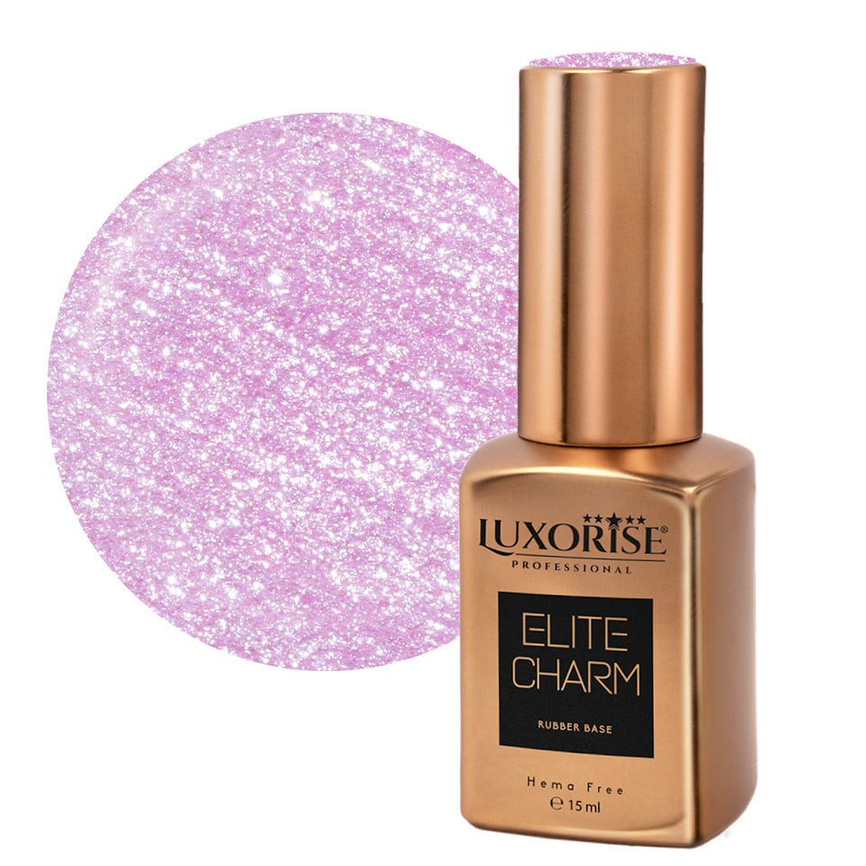 Rubber Base Hema Free LUXORISE ELITE CHARM - Peony Bliss 15ml