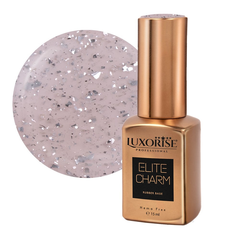 Rubber Base Hema Free LUXORISE ELITE CHARM - Salmon Dream 15ml