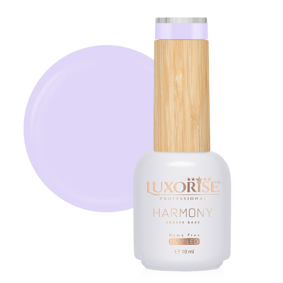 Rubber Base Hema Free LUXORISE Harmony - Lilac Lullaby 10ml