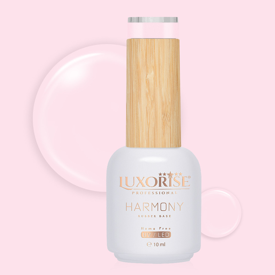 Rubber Base Hema Free LUXORISE Harmony - Pastel Peony 10ml - 1 | YEO