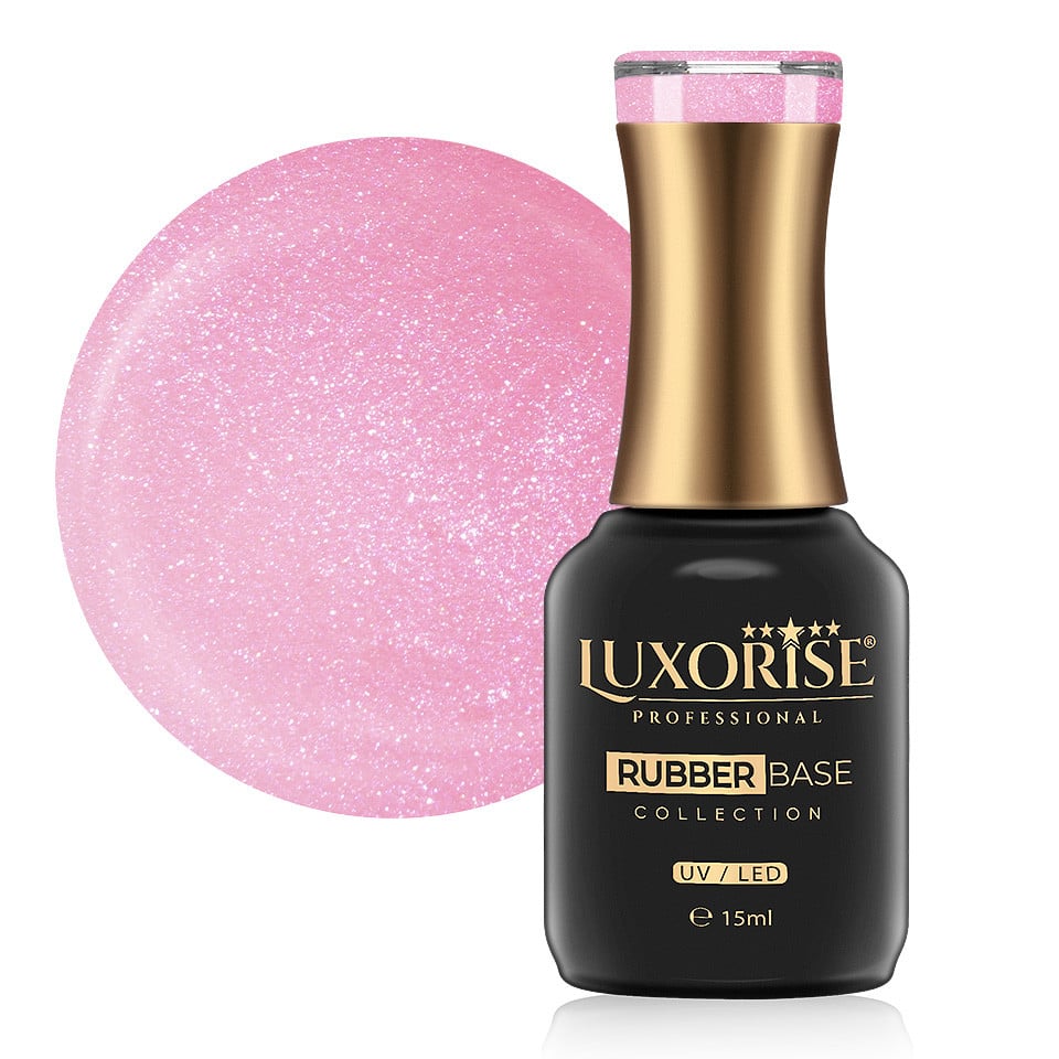 Rubber Base LUXORISE Galaxy Collection - Raspberry Silk 15ml