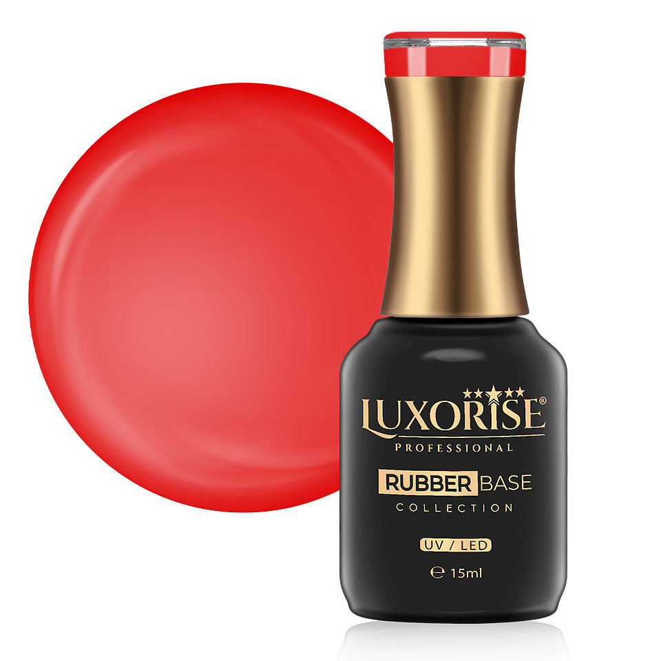 Rubber Base LUXORISE Signature Collection - Carmine Cherry 15ml