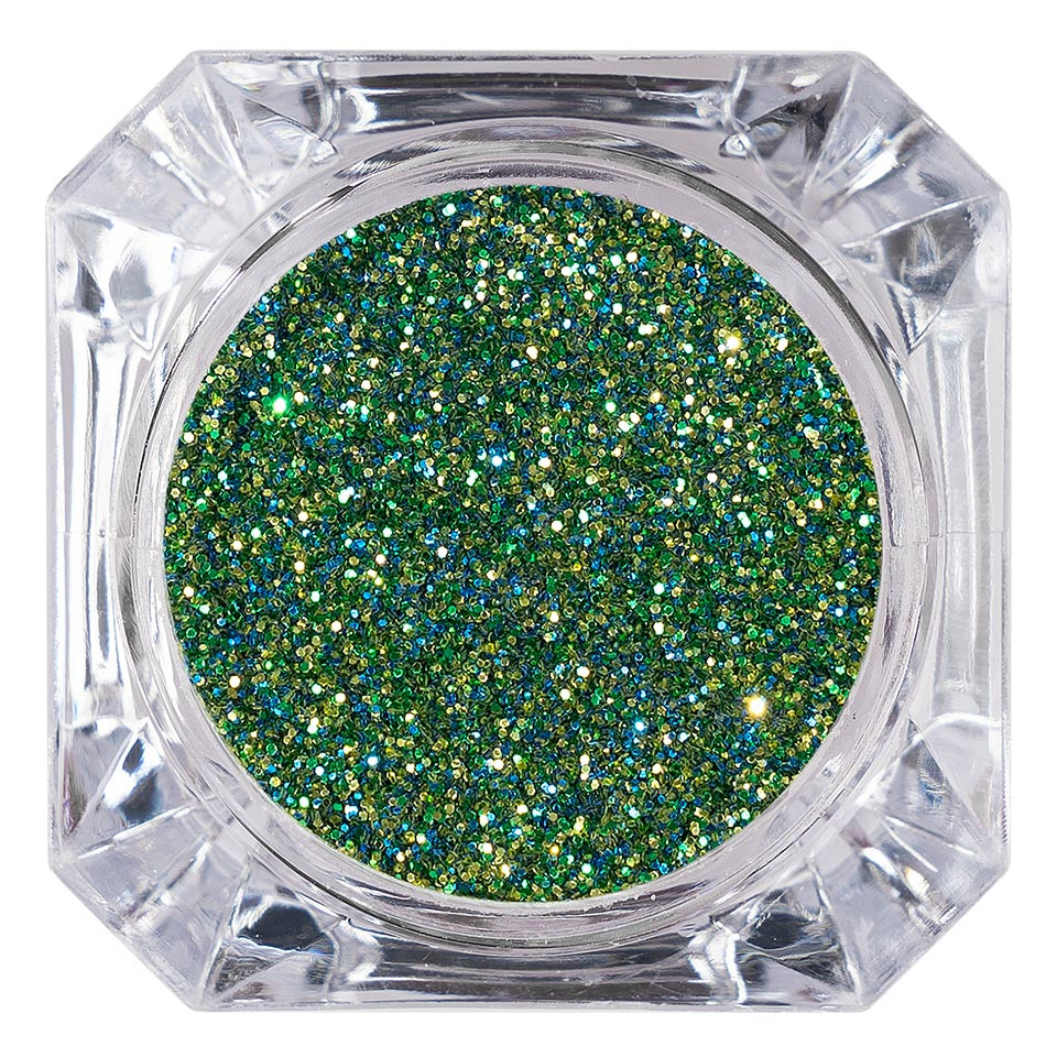 Sclipici Glitter Unghii Pulbere LUXORISE, Forest Green #08