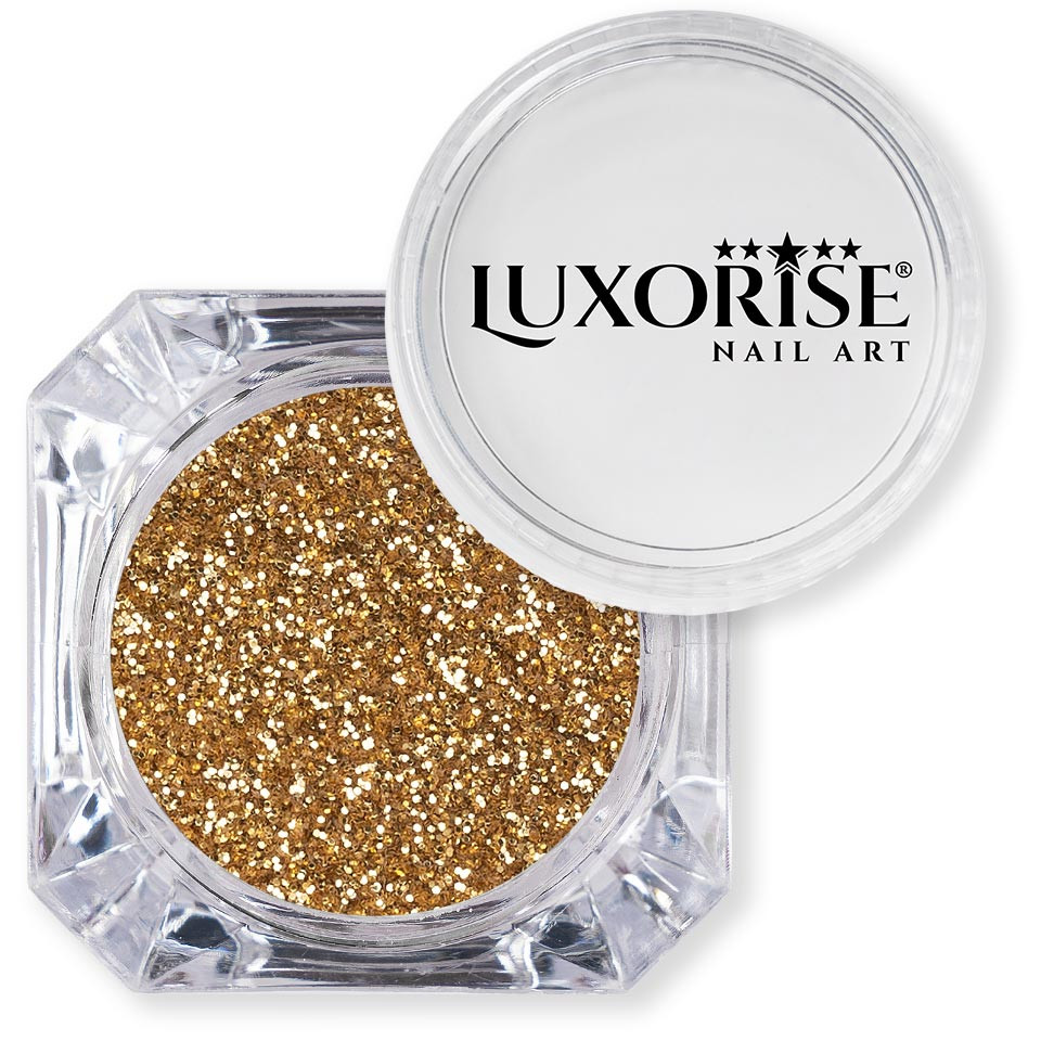 Sclipici Glitter Unghii Pulbere LUXORISE, Hot Sand - 1 | YEO