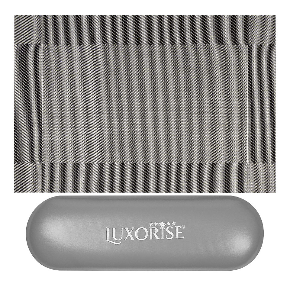 Set Suport Mana Manichiura + Protectie Masa LUXORISE, Grey - 1 | YEO