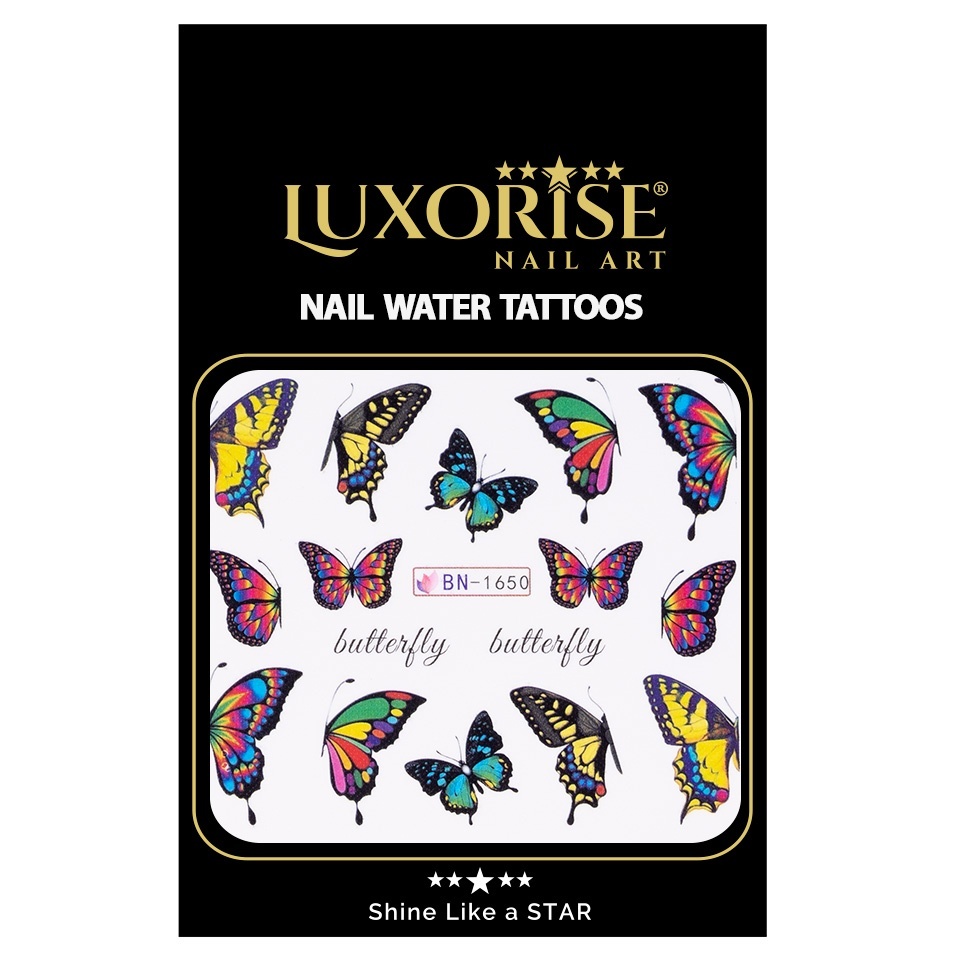 Tatuaj Unghii LUXORISE Butterfly Emotion, BN-1650 - 1 | YEO
