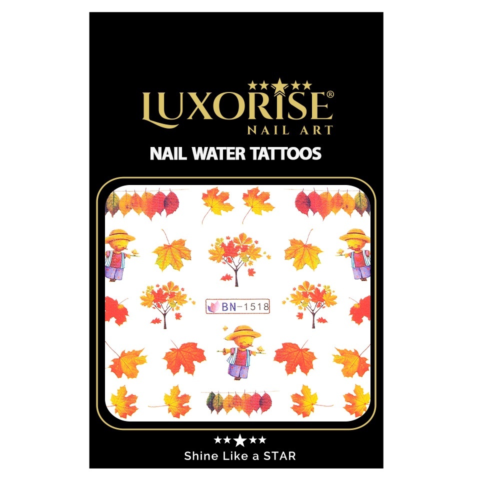 Tatuaj Unghii LUXORISE Fall Vision, BN-1518 - 1 | YEO