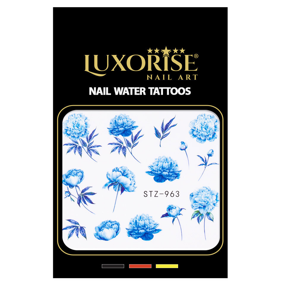 Tatuaj Unghii LUXORISE Flower Fairytale, STZ-963 - 1 | YEO