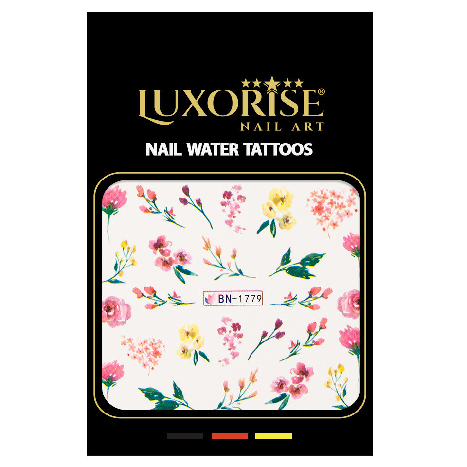 Tatuaj Unghii LUXORISE Flower Insomnia, BN-1779 - 1 | YEO