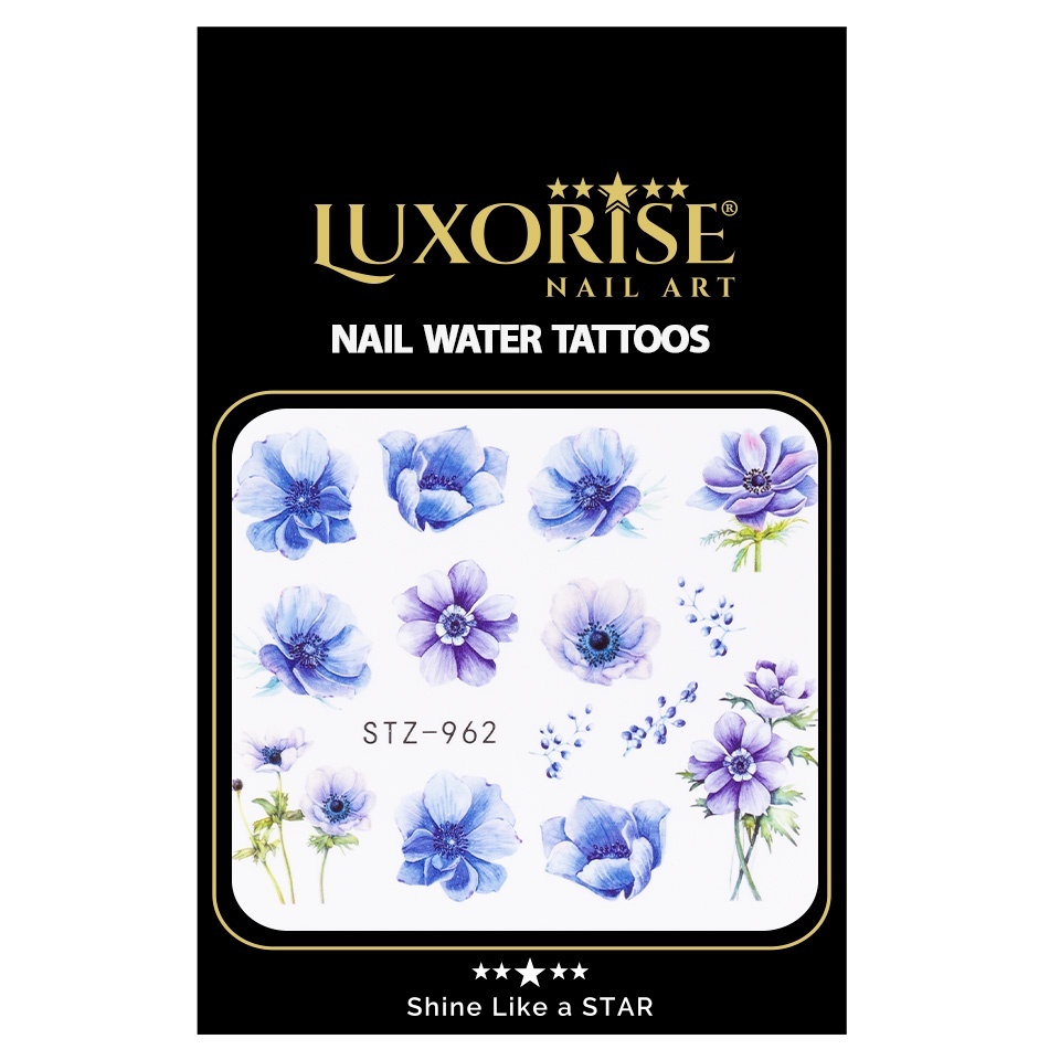 Tatuaj Unghii LUXORISE Flower Reloaded, STZ-962 - 1 | YEO