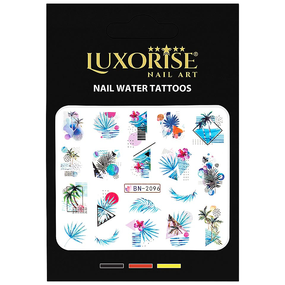 Tatuaj Unghii LUXORISE Holiday Vibes, BN-2096 - 1 | YEO