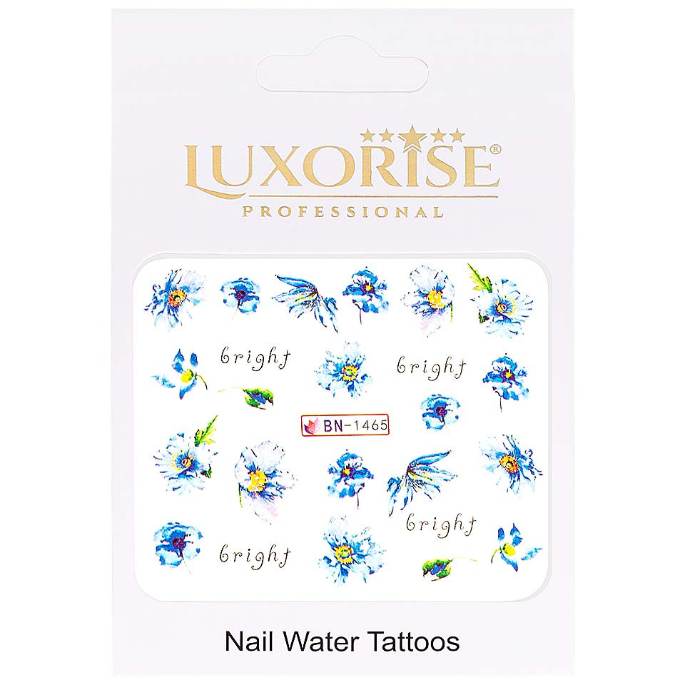 Tatuaj unghii LUXORISE, Nature BN-1465 - 1 | YEO