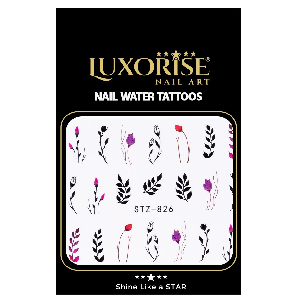Tatuaj Unghii LUXORISE Simple Ballad, STZ-826 - 1 | YEO
