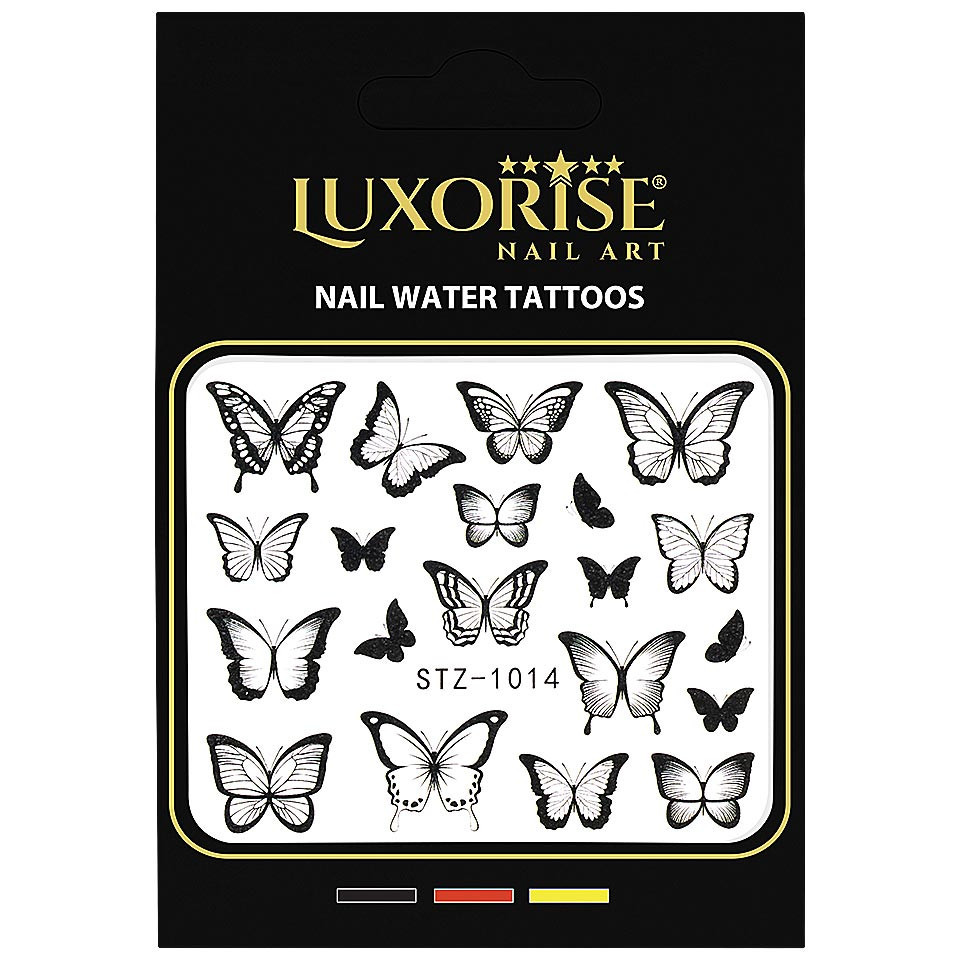 Tatuaj Unghii LUXORISE Simple Butterfly Song, STZ-1014 - 1 | YEO