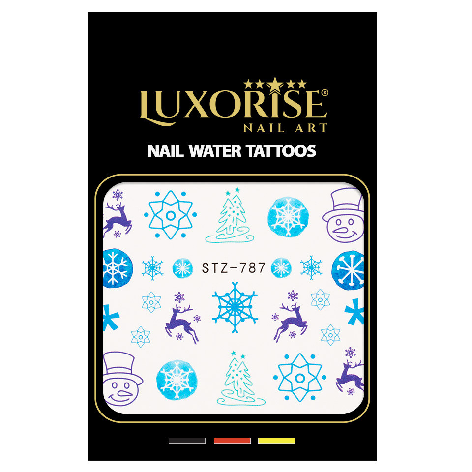 Tatuaj Unghii LUXORISE Winter Road, STZ-787 - 2 | YEO