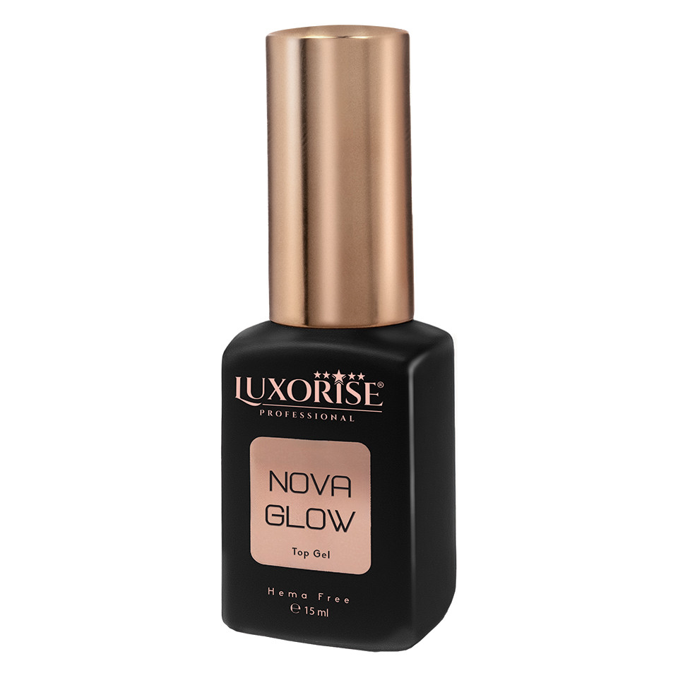 Top Coat Hema Free LUXORISE Nova Glow, 15ml