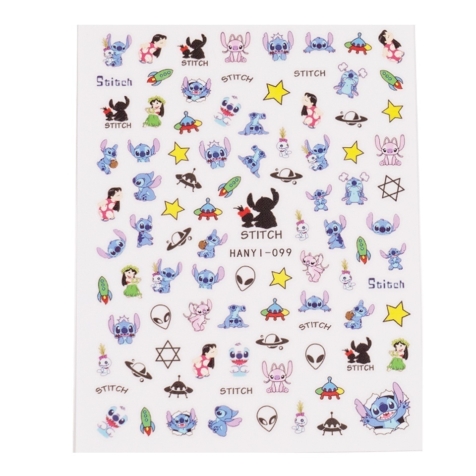 Abtibild Unghii SensoPRO Milano - Blue Ohana - 1 | YEO