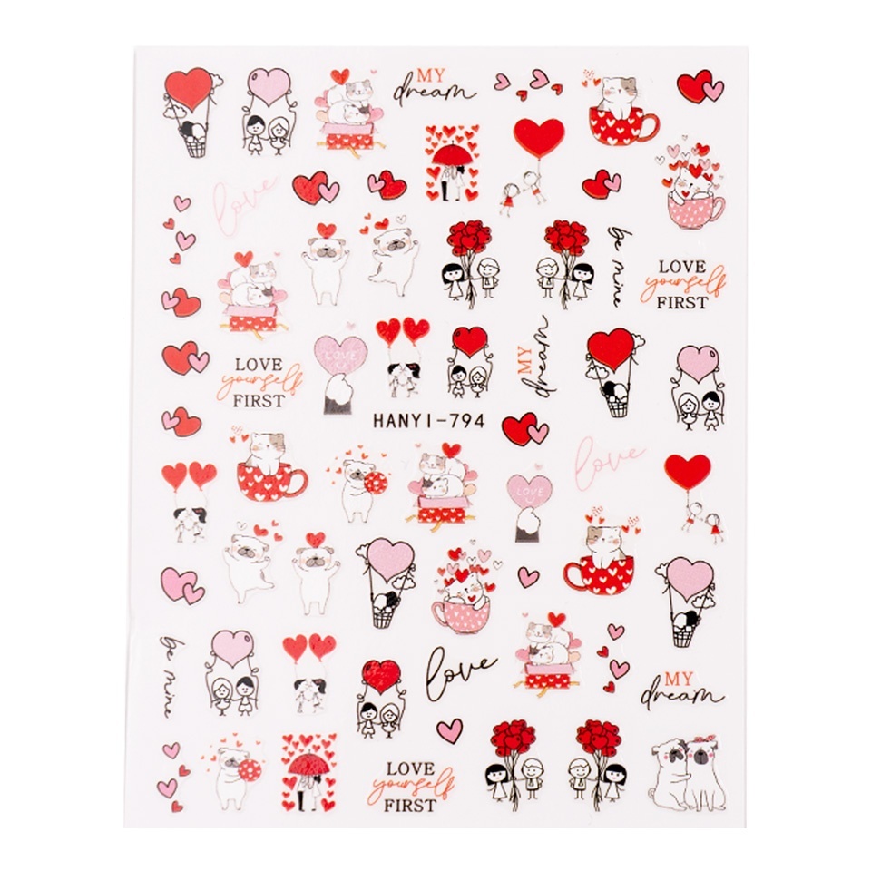 Abtibild Unghii SensoPRO Milano - Love Friends