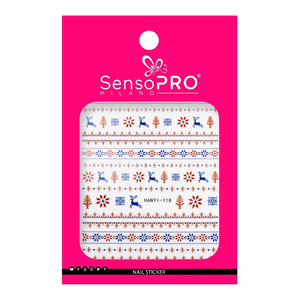 Abtibild Unghii SensoPRO Milano - Reindeer Magic