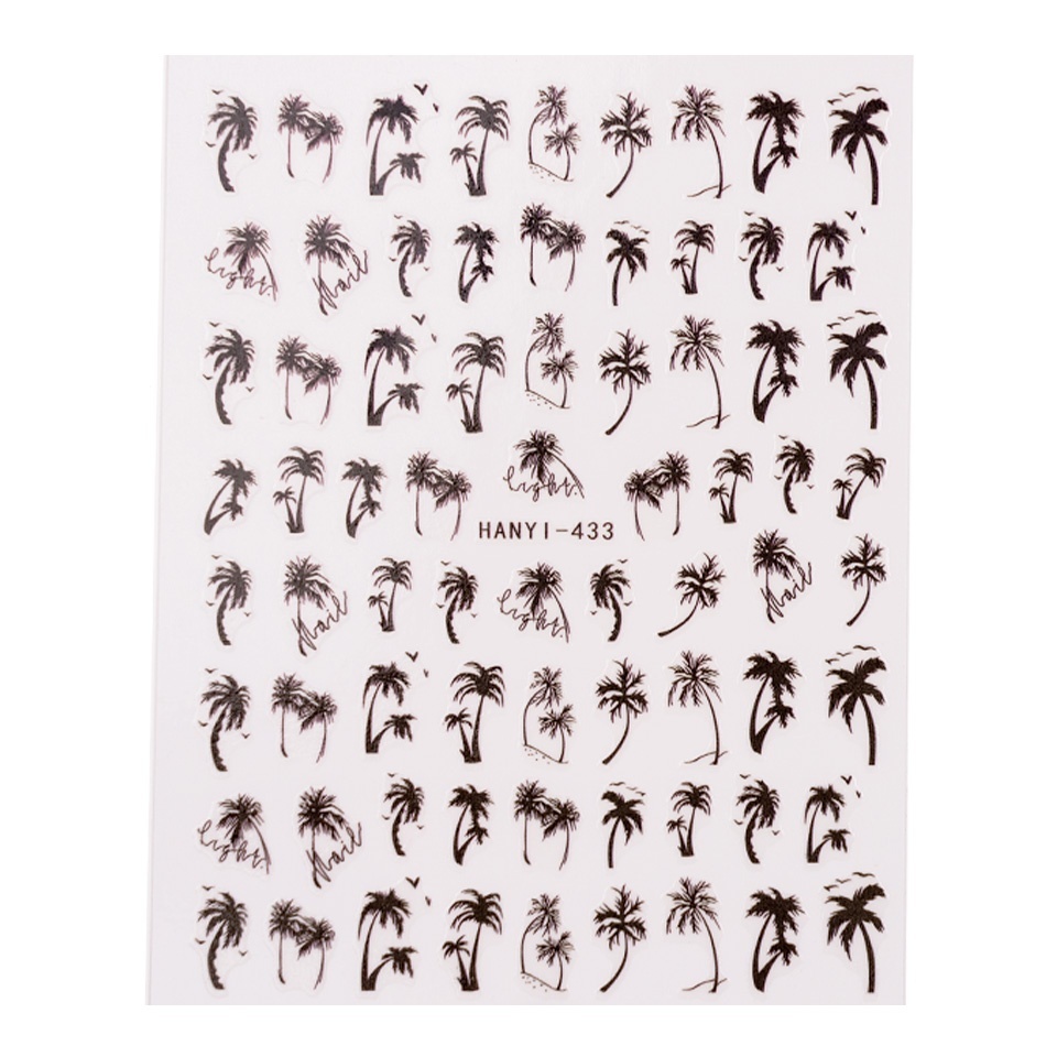 Abtibild Unghii SensoPRO Milano - Tropical Shadows
