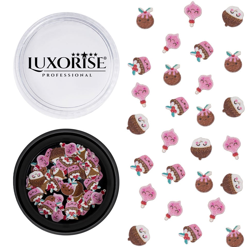 Decoratiuni Unghii Nail Art LUXORISE, Christmas Sweets - 1 | YEO