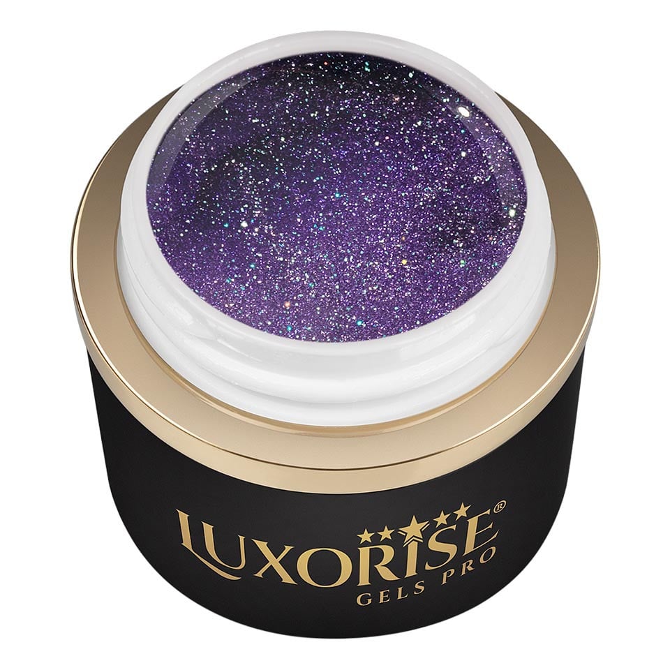 Disco Spider Gel LUXORISE, Iris Purple - Ultimate Energizer, 5ml