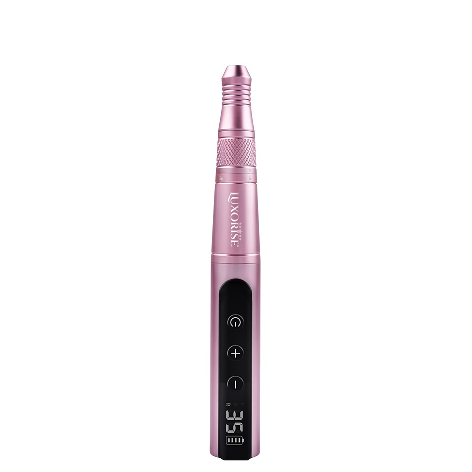 Freza Unghii Portabila cu Display Digital Titanium ProMAX - LUXORISE, Pink - 2 | YEO