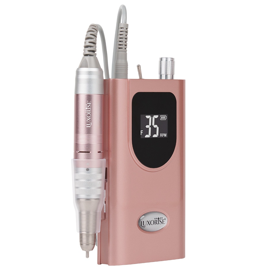 Freza Unghii Portabila StarMotion PRO 35.000 RPM - LUXORISE, Rose Gold - 2 | YEO