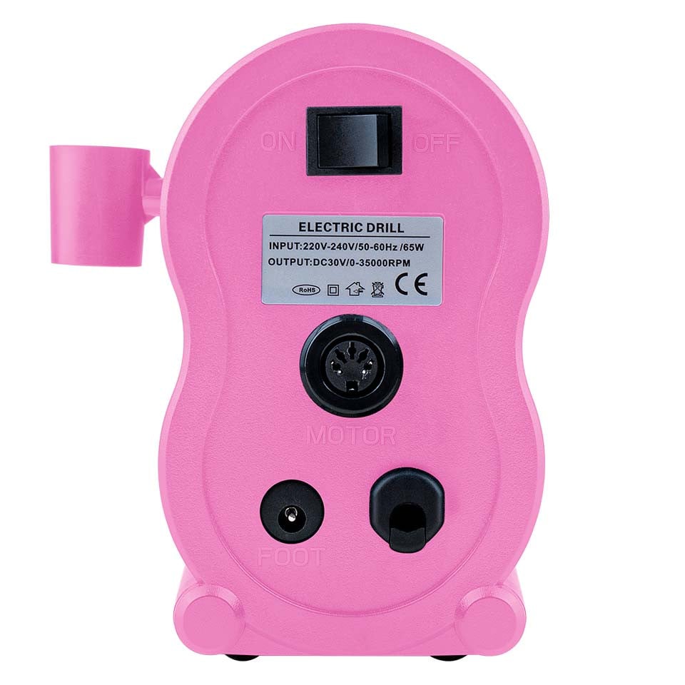 Freza Unghii Profesionala XPERT Ultra - LUXORISE , 35.000 RPM, Pink - 3 | YEO