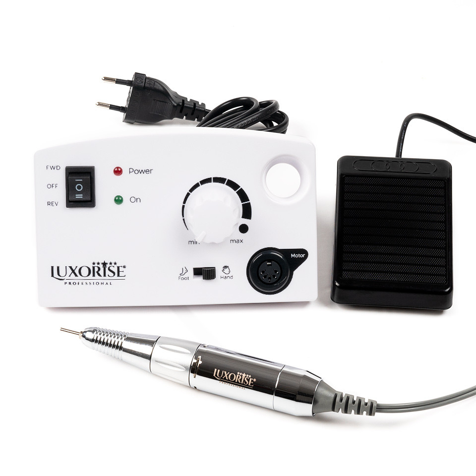 Freza unghii profesionala XPRESS FORCE - LUXORISE, 30000 RPM, Alb LUXORISE