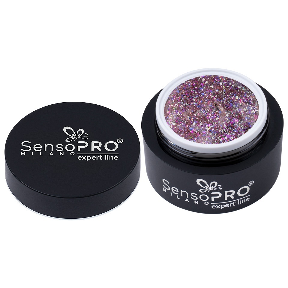 Gel Colorat SensoPRO Milano Expert Line - Silk Glimmer 5ml - 2 | YEO