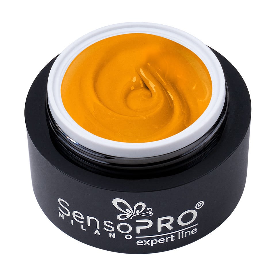 Gel Colorat UV SensoPRO Milano Expert Line - Fancy Orange 5ml - 1 | YEO