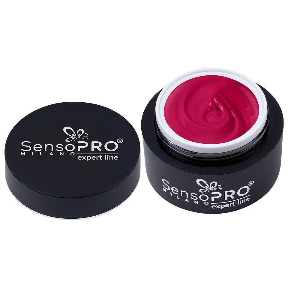 Gel Colorat UV SensoPRO Milano Expert Line - Red Dress 5ml - 2 | YEO