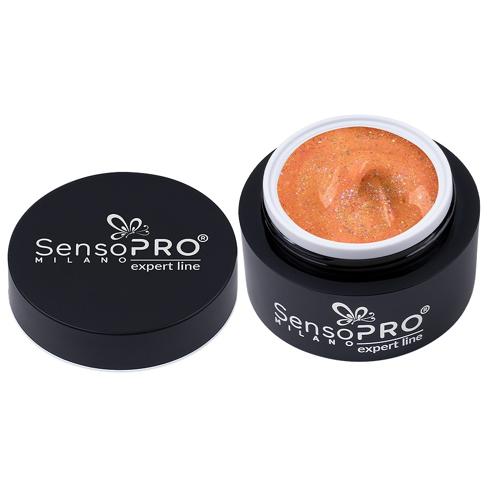 Gel Constructie Unghii Expert Line SensoPRO Milano - Sunrise Mirage 15ml - 1 | YEO