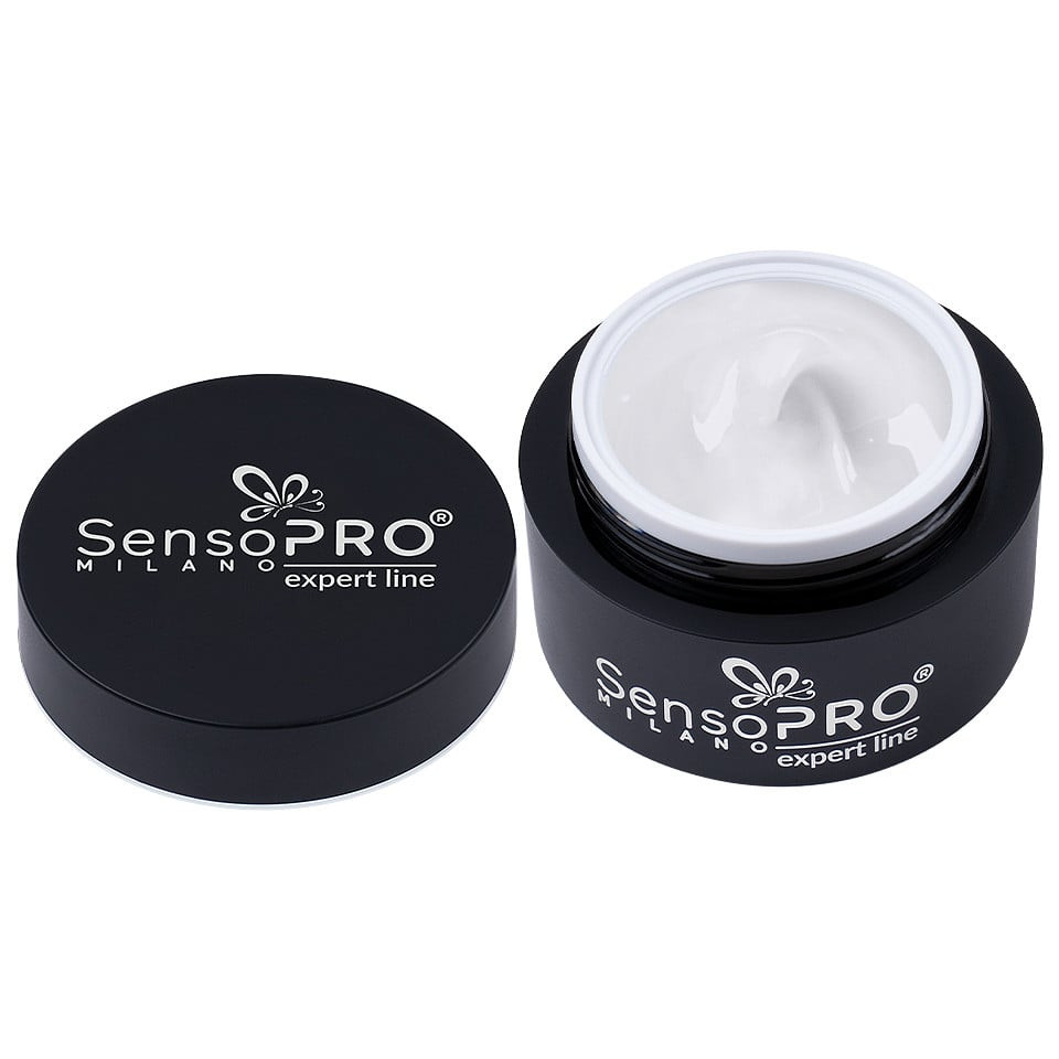 Gel Constructie Unghii Expert Line SensoPRO Milano - White 30ml - 1 | YEO