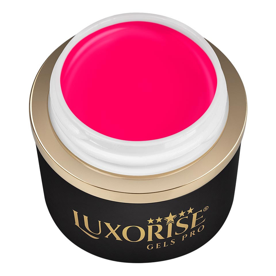 Gel Pictura Unghii LUXORISE Perfect Line - Neon Fuchsia, 5ml - 2 | YEO