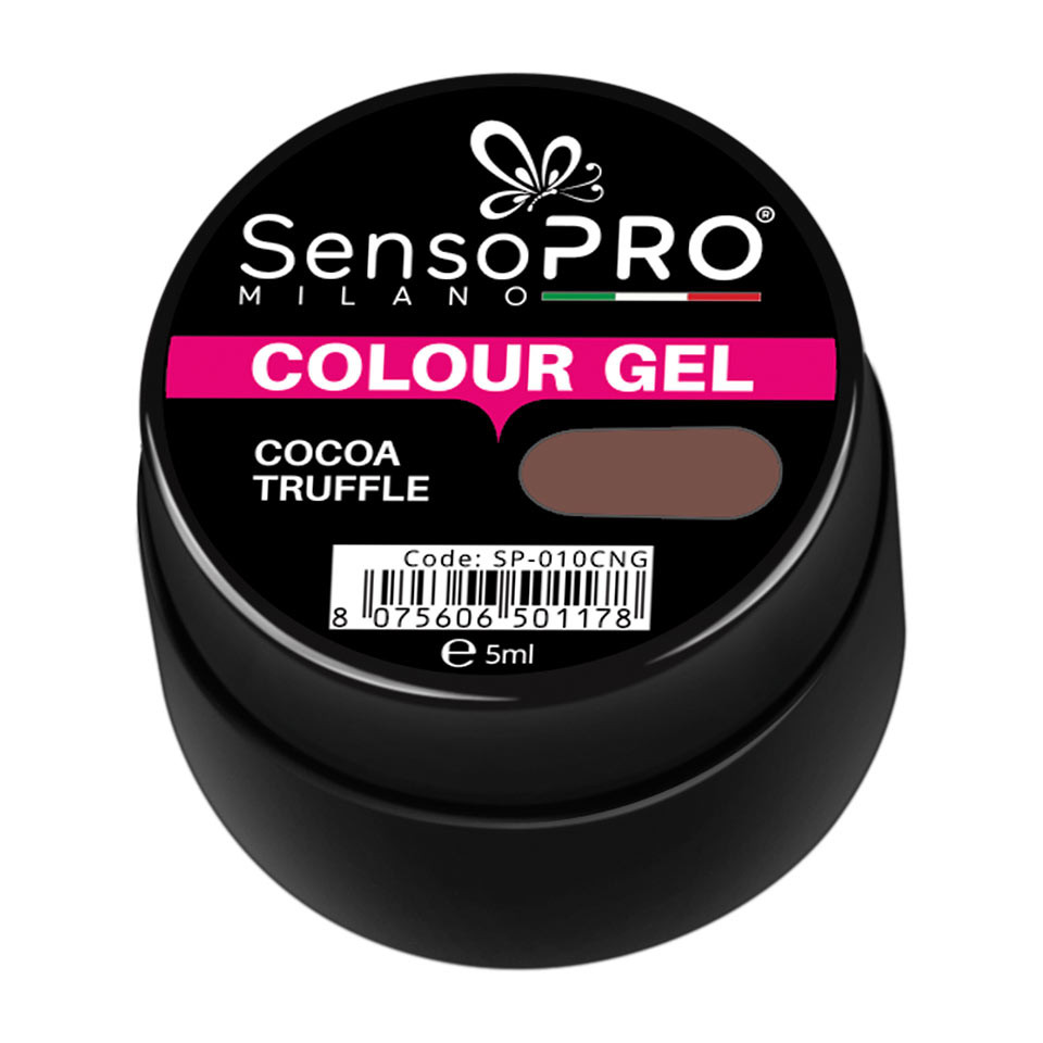 Gel UV Colorat Cocoa Truffle 5ml, SensoPRO Milano - 1 | YEO